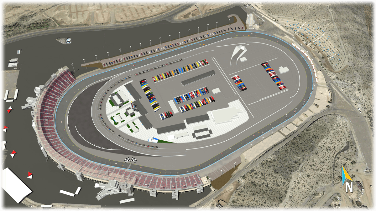 Ism Raceway 3d Seating Chart